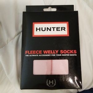 Hunter fleece welly socks